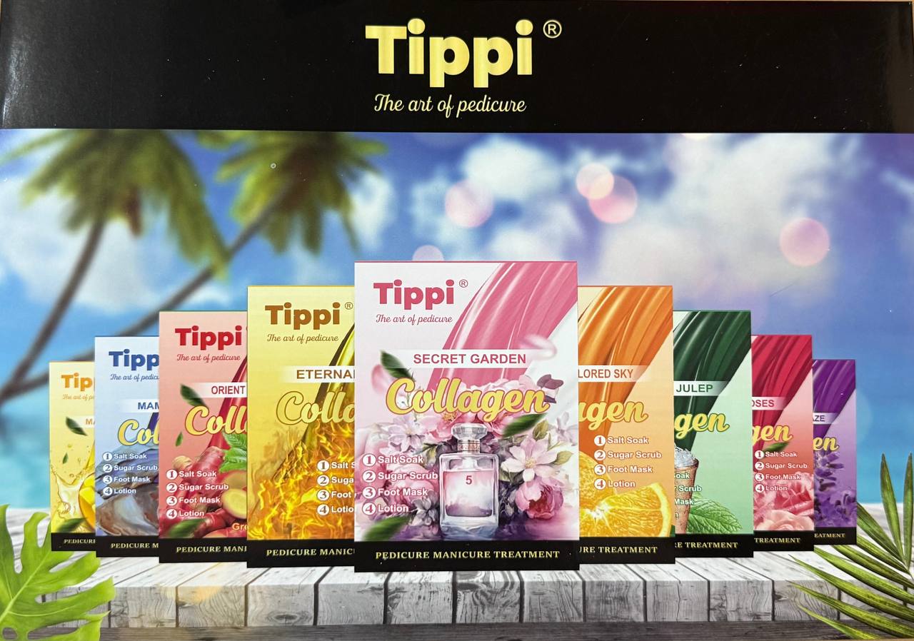 Tippi collagen pedicure collection
